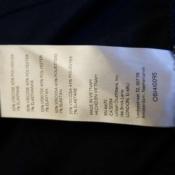 Free People Runaway Black Sleevless Knit Mini Dress Size Large - Picture 14 of 16